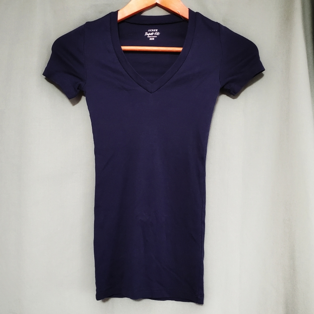 J. Crew Perfect Fit V-Neck Tee NWOT